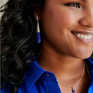 Kendra Scott Frieda Linear Earring in Burnt Sienna